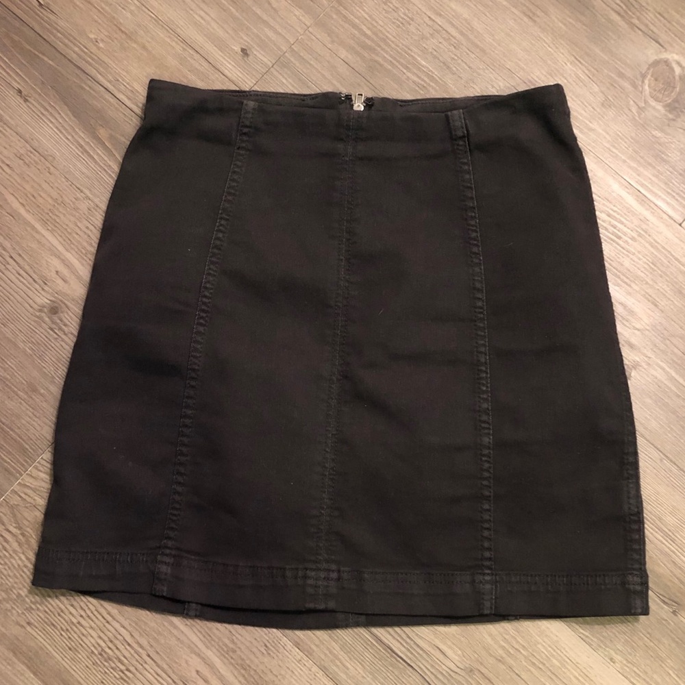 Free People Modern Femme Denim Mini Skirt